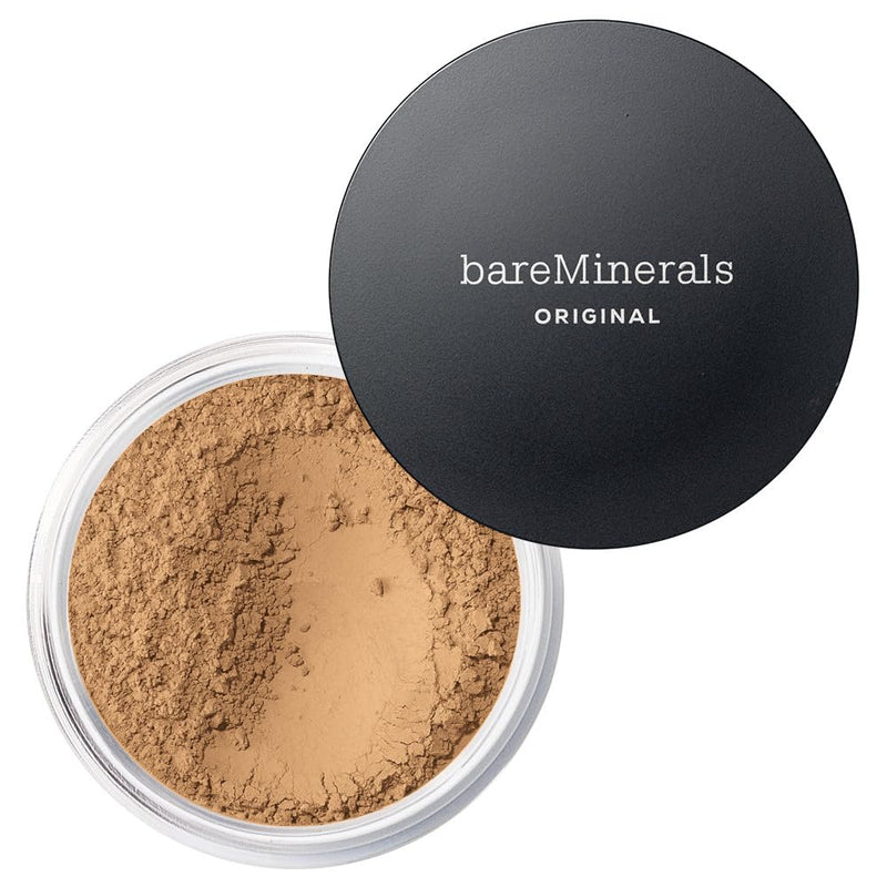 bareMinerals Original Loose Powder Foundation SPF 15, Lightweight Mineral Loose Powder Foundation Makeup, Buildable Coverage, Talc Free, Vegan Infinity Warehouse