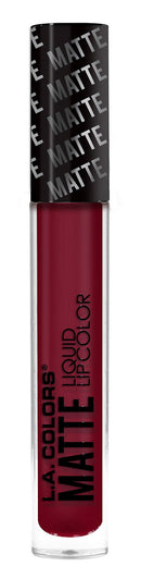 L.A. Colors Matte Liquid Lip Color, Perception, 1 Ounce L.A. COLORS Store