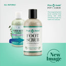 PhysAssist Foot Scrub 8 oz. with Tea Tree, Peppermint Soothes and Exfoliates Promoting a Deep Cooling Sensation Leaving Feet Feeling Calm and Refreshed. PhysAssist