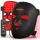 Medisana 3D Red Light Therapy Mask for Face, 336 LEDs Light Therapy Mask with 3 Modes - NIR 830nm, Red 630nm, Blue 415nm - Cordless & Rechargeable LED Face Mask for Home, Skincare Gifts for Women Mom Infinity Warehouse