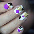 Whats Up Nails - 2 Metallic Stamping Polishes (Gold, Silver) Lacquer for Stamped Nail Art Design 7 Free Cruelty Free Vegan Whats Up Nails