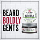 Cremo Mint Blend Styling Beard Balm, Nourishes, Shapes And Styles Longer, Fuller Beards, 2 Oz Cremo
