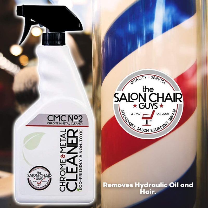 Salon & Barber Chair Vinyl Cleaner - Chrome Cleaner Bundle - The Salon Chair Guys Love Your Chair
