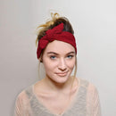 DRESHOW 4 Pack Bow Headband for Women Knotted Hair Band Facial Cloth Headbands DRESHOW Store