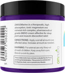 DMSO Cream - 4OZ DMSO Cream with Magnesium Chloride, MSM, Vitamin E, Aloe Vera, Frankincense, Arnica Tincture, Ionic Magnesium for Joint & Muscle Relief Better Sleep Infinity Warehouse
