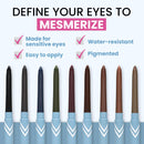 PRIME PROMETICS PrimeEyes Glide Eyeliner for Mature Women – Waterproof, Long-Stay and Mess-Proof – Gel Creme Texture, Discreet Sharpener and Effective Smudger (Mulberry) Infinity Warehouse