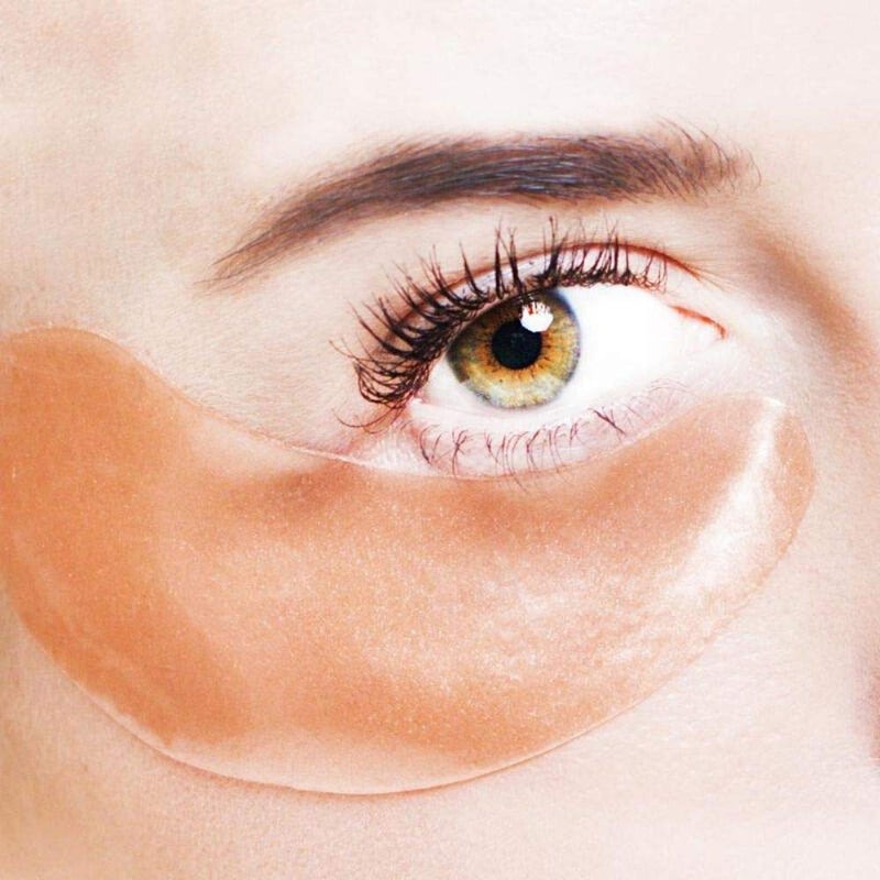 Masqueology - Under Eye Wild Rose Gold Hydro-Gel Mask | Collagen Under Eye Skincare Treatment (1 Pack) Masqueology