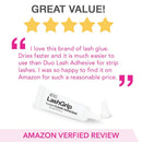 Ardell Lashgrip Strip False Lash Adhesive, Clear, 0.25 Oz x 4 pack Ardell