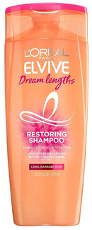 L'Oreal Paris Elvive - Dream Lengths - Restoring Shampoo & Super Detangler Conditioner Set - One Set L'Oréal