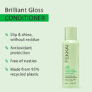 FEKKAI Brilliant Gloss Conditioner | Hair Glossing Conditioner | Moisturizing Hair Shine | Clean, Vegan | Sulfate Free Conditioner, 2oz Fekkai