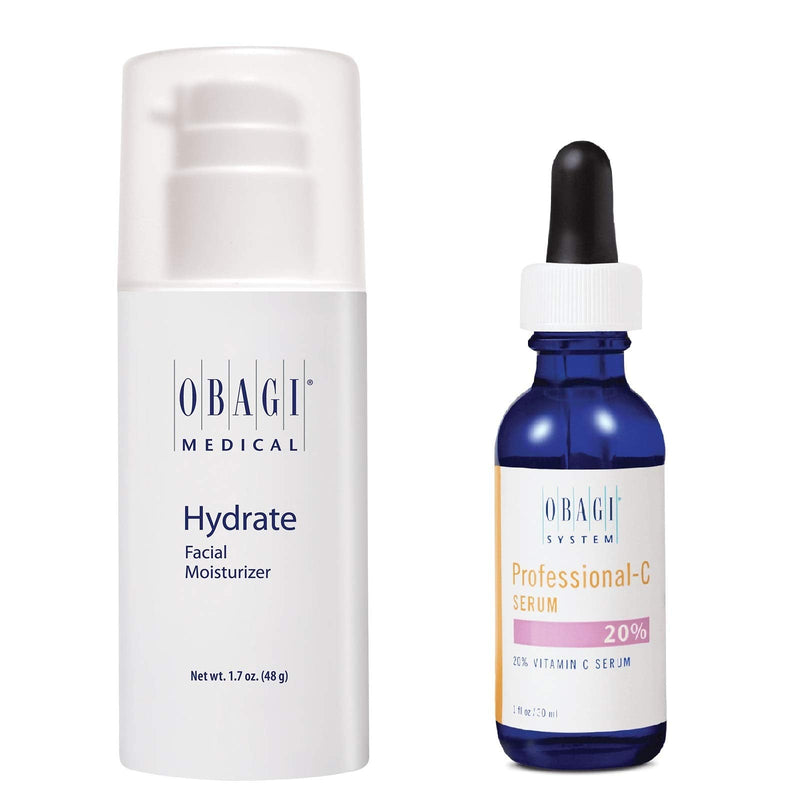 Obagi Medical Facial Moisturizer and Professional C Serum 20% Vitamin C Facial Serum martinandmark.com
