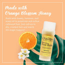 The Naked Bee Restoration Foot Balm, 2 Ounce, Orange Blossom Honey + Orange Blossom Honey Hand and Body Lotion, 6.7oz + Honey Bee Hand & Body Lotion, Lip Balm, and Hand Sanitizer 3 Piece Kit The Naked Bee