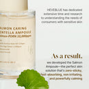 Salmon Caring Centella Ampoule - Salmon PDRN, Salmon Egg Extract, Centella, Madecassoside, Calming, Soothing, Restore and Rejuvenate, Sensitive Skin, Korean Skincare Infinity Warehouse