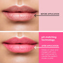 Winky Lux | Glimmer Balm | Color Changing Lipstick | pH Lip Balm | Tinted Lip Balm | Glitter Lipstick | With Vitamin E | 0.13 Oz, Rose Winky Lux