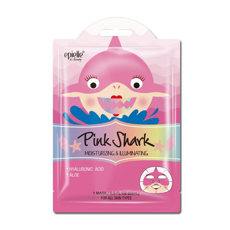 Epielle Character Sheet Masks | Animal Spa Mask |Dalmatian, Zebra, Cat, Shark, Narwhal, Mermaid Scale | Korean Beauty Mask -For All Skin Types, (Pack of 12) | Birthday Party Gift for her kids, Spa Day Party, Girls Night, Spa Night, Beauty Gift Epielle Store