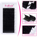 Eyelash Extension 0.15 D Curl 16 Rows Mix-12-20mm Classic Lash Extensions Optinal Thickness 0.10/0.15/0.20/0.25 C/D Curl Mix 8-16mm|12-20mm Silk Lashes Extension (0.15-D, 12-20mm) FADLASH Store