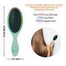 Wet Brush Disney Original Detangler Hair Brush - Beach Life - Comb for Women, Men and Kids - Wet or Dry – Removes Knots and Tangles - Natural, Straight, Thick, and Curly Hair Wet Brush