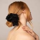 Kitsch Brunch Scrunchie - Frayed Black Kitsch