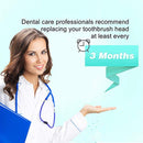 Replacement Brush Heads Compatible with Oral B,8 Pack Electric Toothbrush Heads Precision Clean Cross Action for Oral-b 7000/Pro 1000/9600/500/3000/8000 and More Voguish