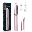 Rechargeable Eyebrow Hair Remover Painless-Precision Eyebrow Trimmer Eyebrow Razor Tool For Face Lips Nose Facial Hair Removal for Men Women Reazeal Reazeal