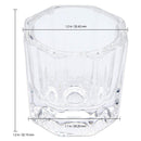Beauticom 4 Pcs Acrylic Liquid Powder Dappen Dish Glass Crystal Cup Only Glassware Tool For Nail Art (4 pcs, 1.2 inch (small octagon)) No Lids Beauticom