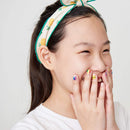 Petitwings Nail Stickers Wraps Decals Polish Self-Adhesive for Kid Girls Boys, a Nail File (Korean Made) (Happy Rainbow) Petitwings