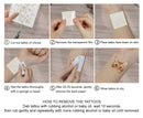 WIRESTER Temporary Tattoo Stickers for Girls Boys Kids Adults, Fake Tattoos on Face Hand Neck Wrist Party Favor Body Art, Tattoo Sheet 6 x 7.87 inch - Cat Designs (Tuxedo, Tabby Kitten, Ragdoll Cat) WIRESTER