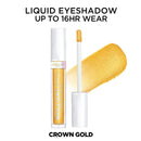 L'Oreal Paris Makeup Brilliant Eyes Shimmer Liquid Eye Shadow, Longwearing Lasting Shimmer, Crease Resistant, Flake-Proof, Precision Applicator, Quick Dry, Non-Greasy, Crown Gold, 0.1 Oz. L'Oreal Paris Store