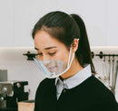 STOCK IN USA [5pcs] Multi-Purposes Premium version of Reusable, Breathable, Extended and Larger Transparent Anti-Fog Mask(Over the Nose Design) for Restaurant, Hair Salon, Nail shop EZ MEDICLEAN