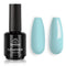 Beetles Gel Nail Polish 15ml Blue Color Gel Polish Set Soak Off LED Nail Lamp Gel Polish Nail Art Manicure Salon DIY Home Christmas Gel 0.5Oz beetles Gel Polish Store