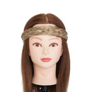 Braided Headband Hair Chunky Braided Headband Plaited Hair Band Wide Plaited Braids Elastic Stretch Braid Hairband Synthetic Hairpiece For Girls And Women (Large-five strands braided, 27/613) S-noilite Store