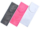 Sinland Spa Headband for Women 3 Counts Adjustable Makeup Hair Band with Magic Tape,Head Wrap for Face Care, Makeup and Sports SINLAND