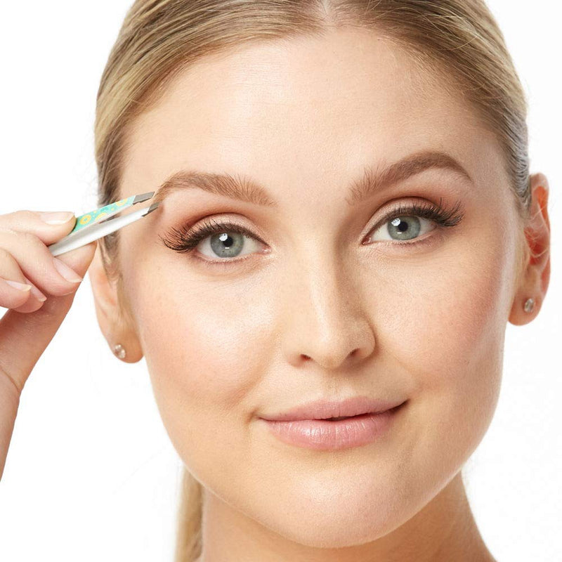 Tweezerman Slant Tweezer - Pineapple Punch Model No. 1252-PPR Tweezerman