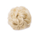 Messy Bun Hair Piece Scrunchy Updo Hair Pieces for Women Fluffy Wavy Hair Bun Scrunchies Donut Hairpiece Synthetic Chignons With Elastic Rubber Band Bleach Blonde-Thicker 1 pc Benehair Store