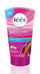 Hair Removal Cream ? VEET Legs & Body 3 in 1 Gel Cream Hair Remover, Sensitive Formula with Aloe Vera and Vitamin E, 6.78 fl ozTube (Pack of 3) Veet