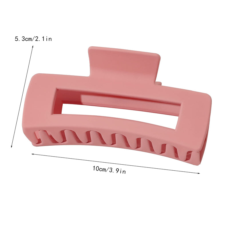 Hair Claw Clips for Women - Claw Hair Clips for Thick Hair Claw Clip for Women Hair Accessories Strong Hold Girls French Design Jaw Barrettes Gift for Long Curly Hair Clamps(4 Packs) Ivyu