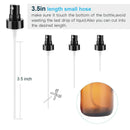 Blue Glass Spray Bottles 4oz ULG Fine Mist Sprayers Empty Spray Atomizer for Essential Oils Aromatherapy Cosmetic Sprays Including Waterproof DIY Labels 16 Piece Spray Replacement 2 Piece ULG