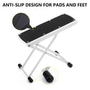 Pedicure Foot Rest, Non-Slip Home Beauty Footrest for Easy-at Home Pedicures, 6 Heights Adjustable Sturdy Manicure Foot Rest Treat Your Feet No More Bending or Stretching LIONVISON