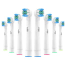 WuYan 8pcs Replacement Brush Heads for Oral b Electric Toothbrush, for Adults,Dual Clean Plaque Precision Deep Clean Teeth, Gentle on Sensitive Gum Care WuYan