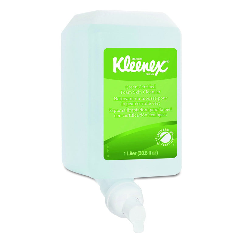 Kleenex 91565 Neutral Unscented Hand Cleanser, 1000mL Volume, Clear Kleenex