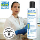 Dermasolve Eczema Relief Shampoo - Flare Control Scalp & Dandruff Free Therapy That Protects, Moisturizes, and Repairs Skin for Kids & Adults - Steroid Free (2-Pack) Infinity Warehouse
