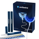 Smilestra Teeth Whitening Kit with LED Light, Non-Sensitive Teeth Whitener with 3 Tooth Whitening Gel Pens, 35% Carbamide Peroxide, Teeth Whitening Products Made in USA with Case. Smilestra