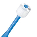 Brilliant Soft Toothbrush for Adults - With Over 14,000 360 Degree Micro-Fine, Rounded-Tip Bristles for Easy & Effective Cleaning, Blue, 1 Count Brilliant