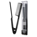 Herstyler Castor Oil Hair Serum and V Comb (Black) Set HerStyler