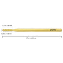 Pana 3/32" Round Bit Safety Nail Carbide Bit - Gold Color (Grit: Medium - M) for Electric Dremel Drill Machine PANA