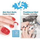 Gel Polish Remover, Advanced Nail Polish Remover, Removes Soak-Off Gel Polish, Quickly, Clean and Harmless, Easy to Use, Fl.oz 0.5 Purvigor