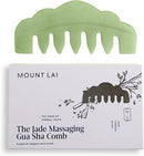 Mount Lai Rose Quartz Gua Sha Facial Tool – The Stone of Graceful Radiance – 100% Genuine Rose Quartz Stone Face Sculpting Tool for Lymphatic Drainage, Puffiness Reduction & Graceful Beauty Infinity Warehouse