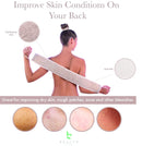 Back Scrubber for Shower - Body Exfoliator & Loofah Back Scrubber Helps Back Acne & Bacne, Back Washer for Shower, Body Scrubbers For Use In Shower to Exfoliate and Cleanse Skin Beauty by Earth
