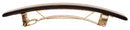 France Luxe Luxury Rectangle Barrette, Mojave - Classic French Design for Everyday Wear France Luxe