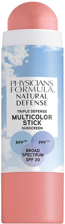 Physicians Formula Natural Defense Triple Defense Multicolor Stick with SPF 20, Soft Pink, 0.26 Ounce Physicians Formula Store